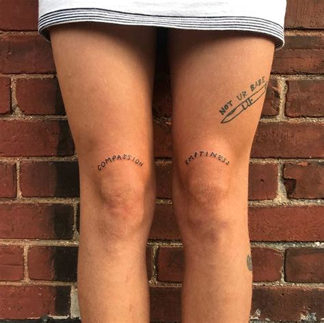 Stylish Statement: Discover the Trending Over Knee Tattoos Today!